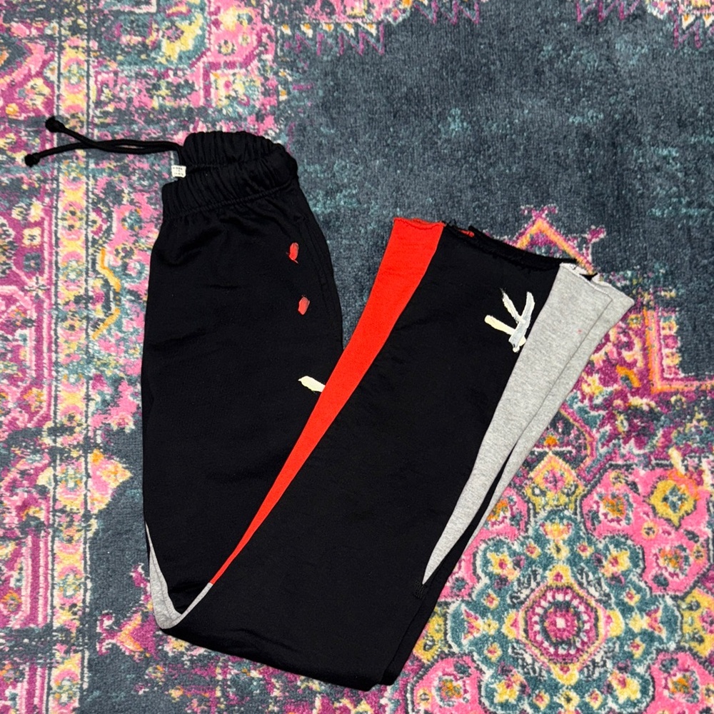 M N M I CONTRAST BOOTCUT SWEATPANTS